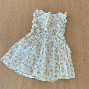 Old Navy Kids Dress with Yellow Floral Pattern